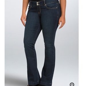 size 22 ripped jeans